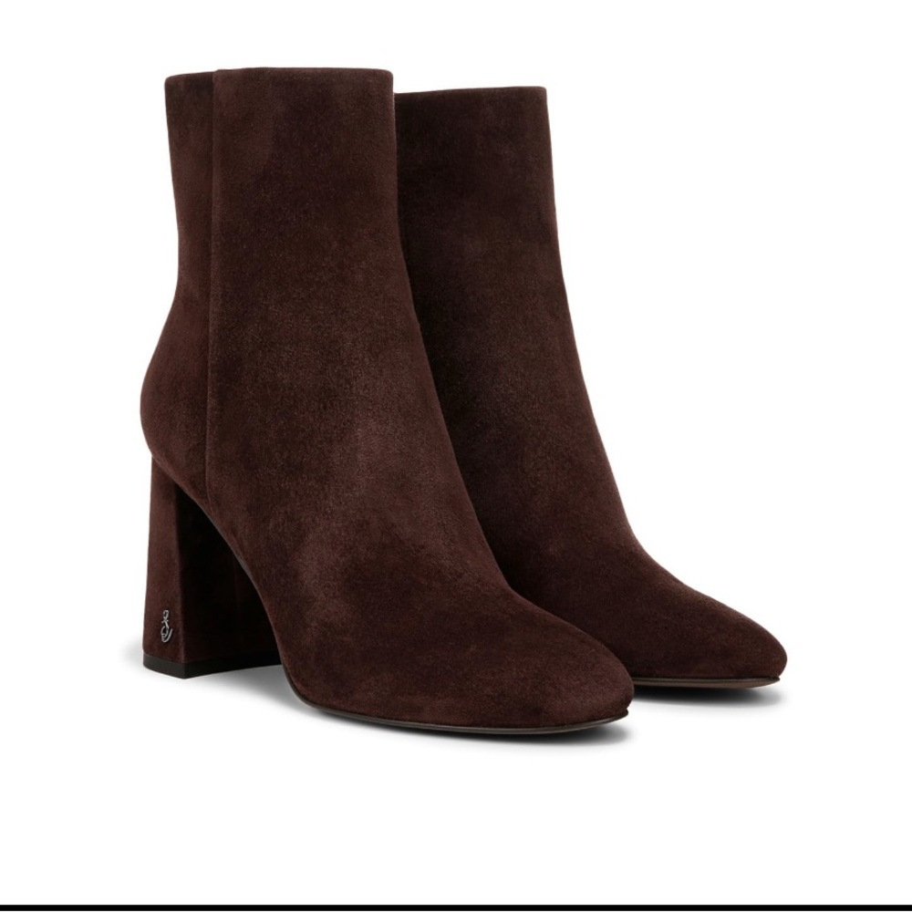 NWOT Sam Edelman Daria Ankle Boots, Cafe Noir, Size 8.5